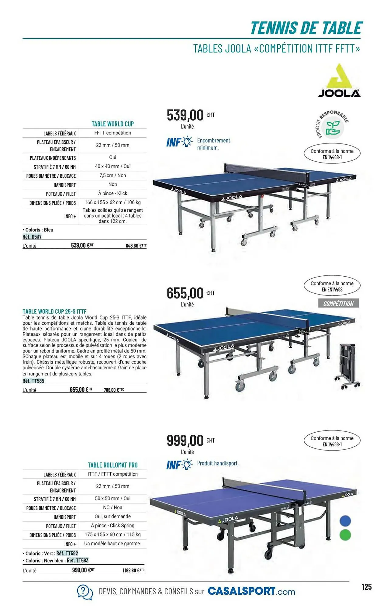 Catalogue Casal Sport du 22 janvier au 31 décembre 2026 - Catalogue page 97