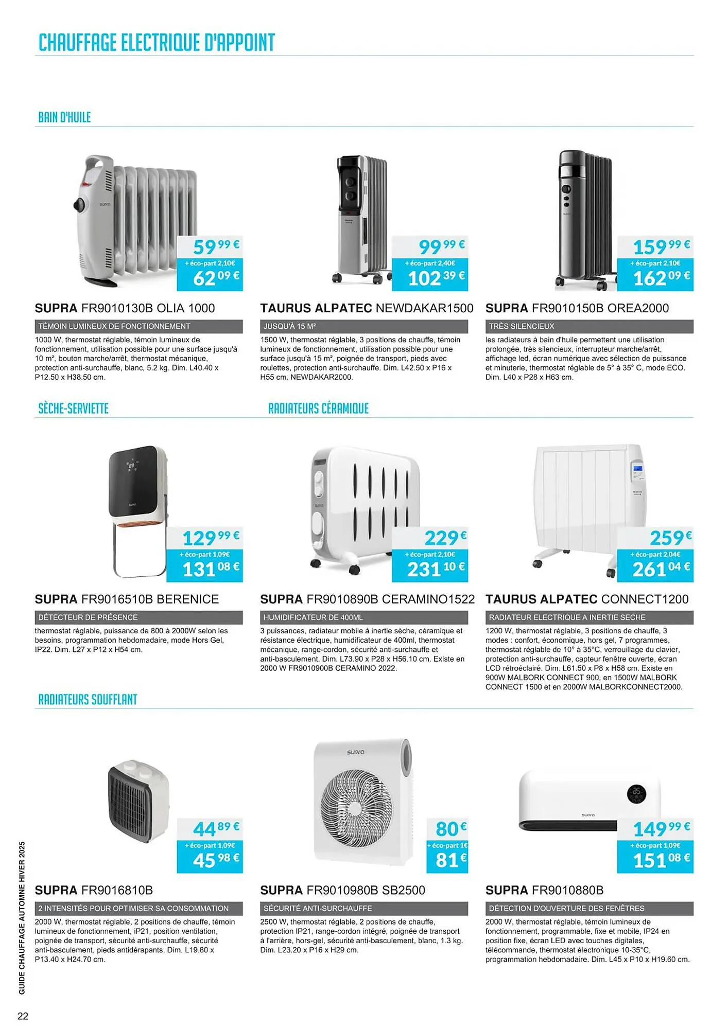 Catalogue Copra du 18 juin au 31 décembre 2025 - Catalogue page 22