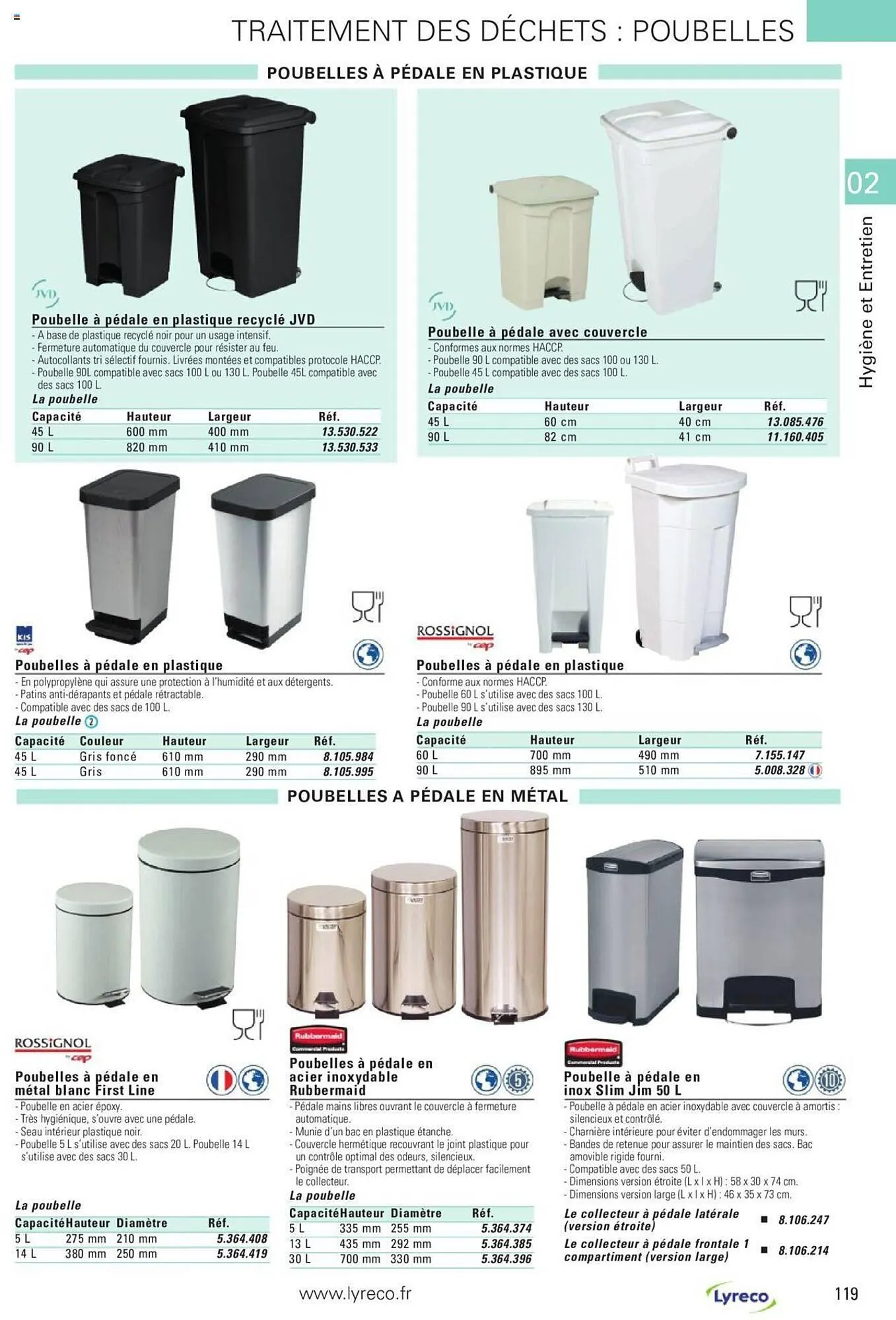 Catalogue Lyreco du 15 mai au 31 décembre 2023 - Catalogue page 119