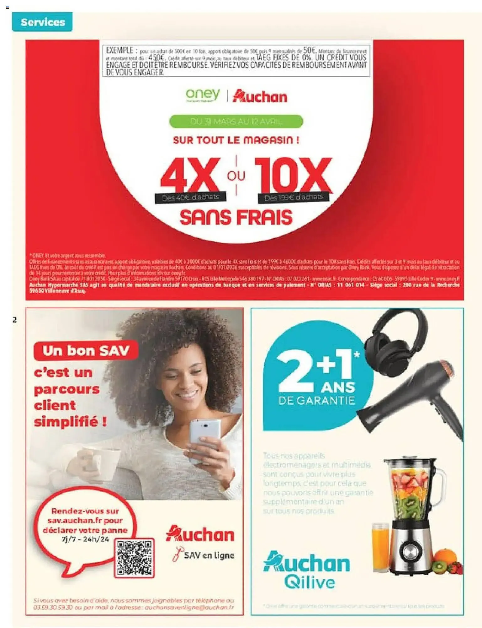 Catalogue Auchan du 31 mars au 12 avril 2026 - Catalogue page 2