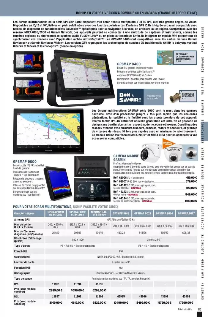 Navigue  du 24 février au 31 décembre 2025 - Catalogue page 115