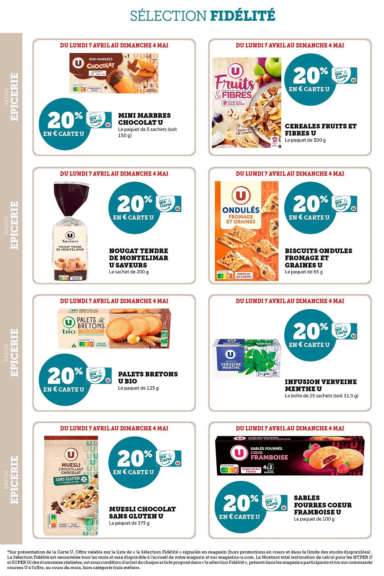 Catalogue Super U du 7 avril au 4 mai 2025 - Catalogue page 14