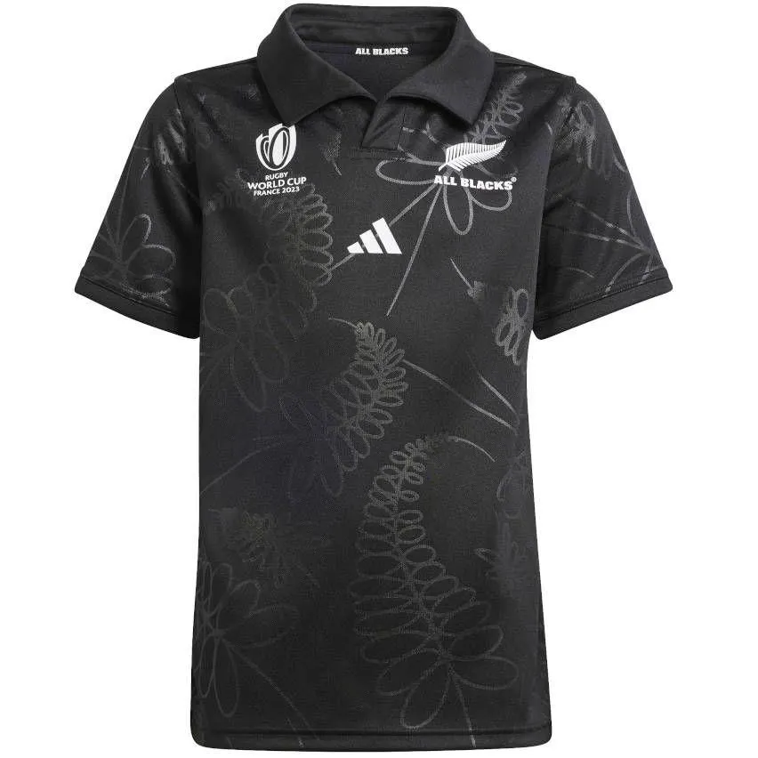 Maillot Rugby Enfant All Blacks Domicile Coupe Du Monde 2023 – Adidas