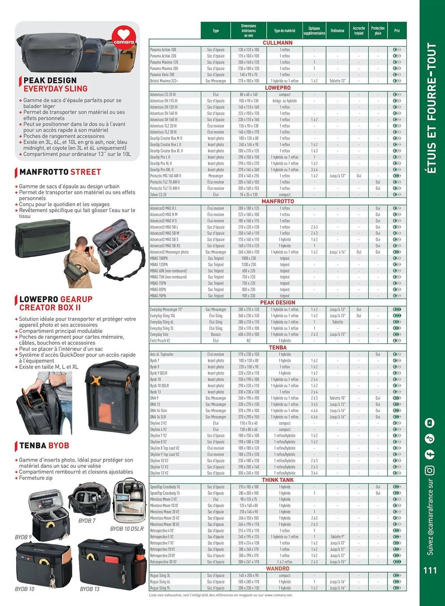 Catalogue Camara du 2 juillet au 31 décembre 2025 - Catalogue page 111
