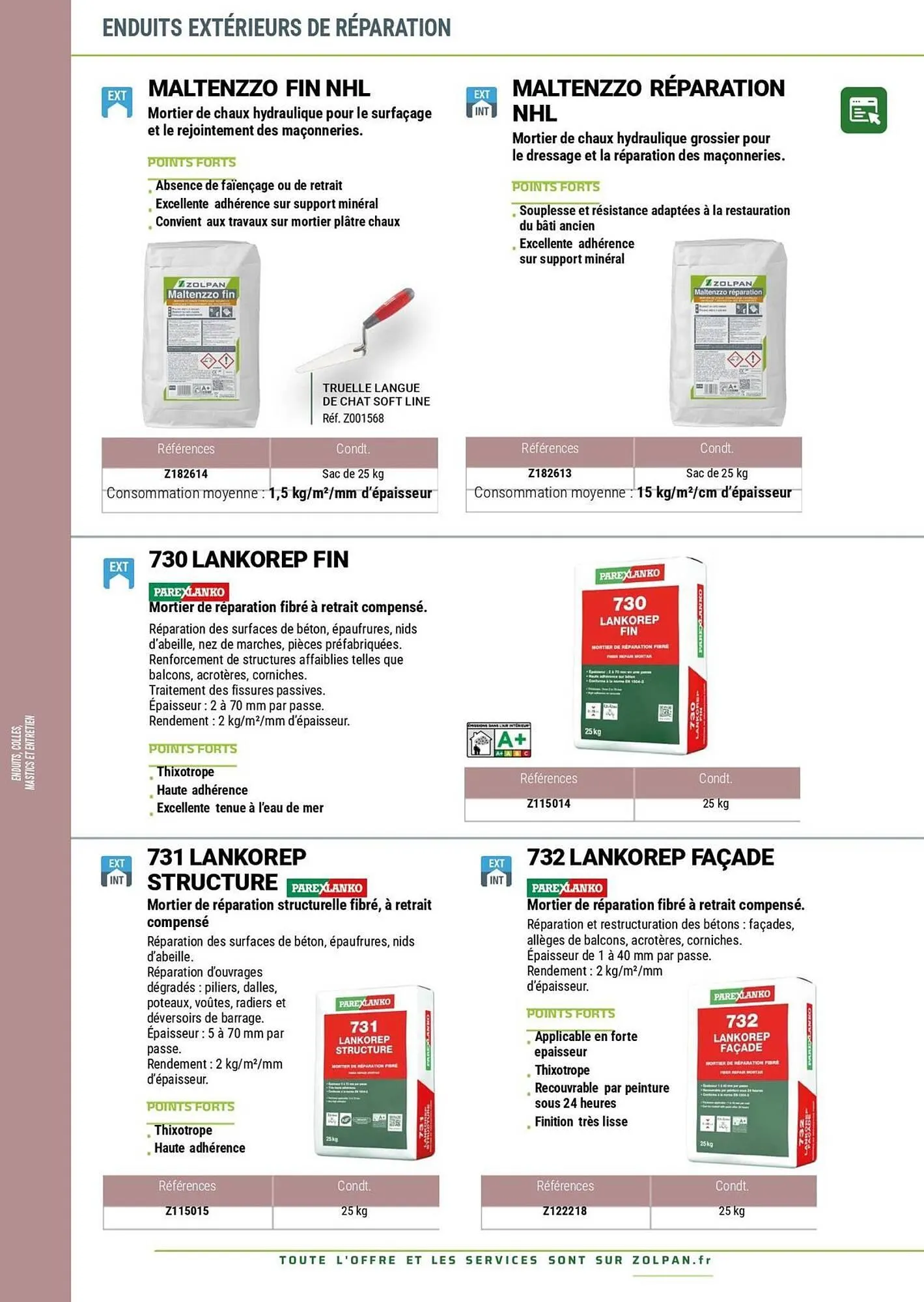 Catalogue Zolpan du 13 janvier au 31 décembre 2025 - Catalogue page 186