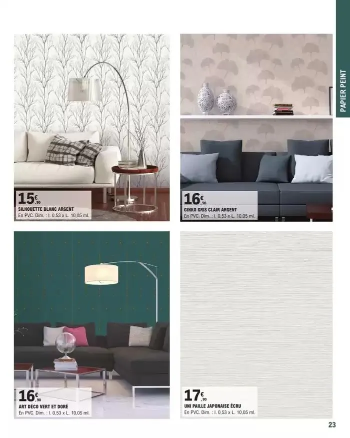 Guide Decoration Interieure du 2 mai au 31 décembre 2025 - Catalogue page 23