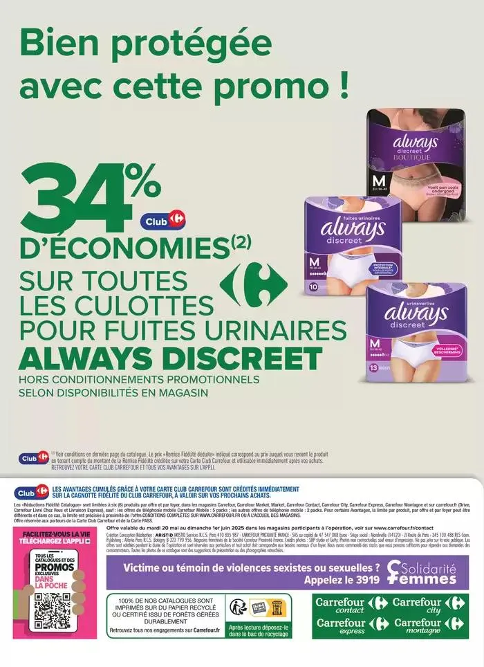 J'PEUX PAS, J'AI PROMOS DU 20 MAI AU 01 JUIN ! du 20 mai au 1 juin 2025 - Catalogue page 24