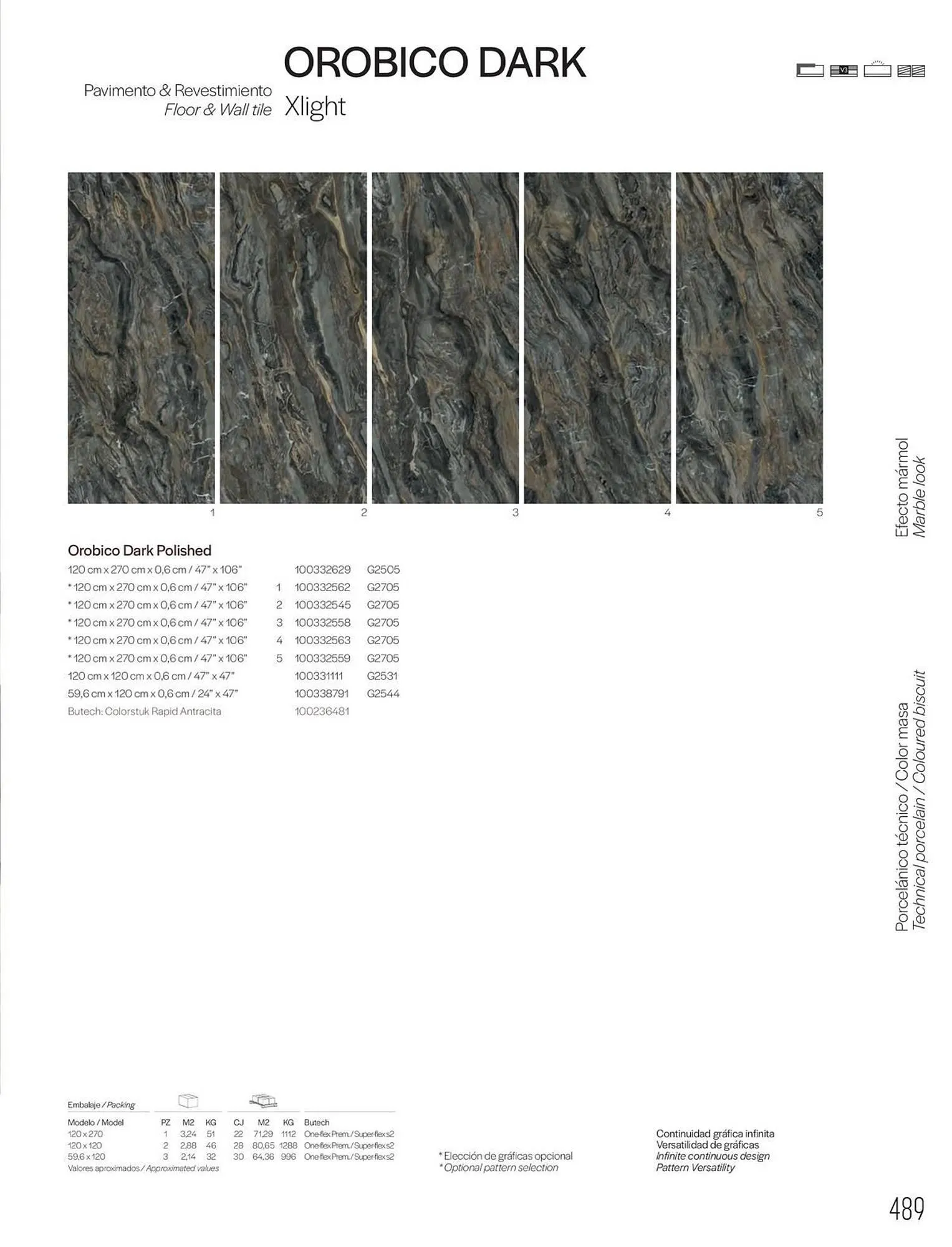 Catalogue Porcelanosa du 27 janvier au 31 décembre 2025 - Catalogue page 491