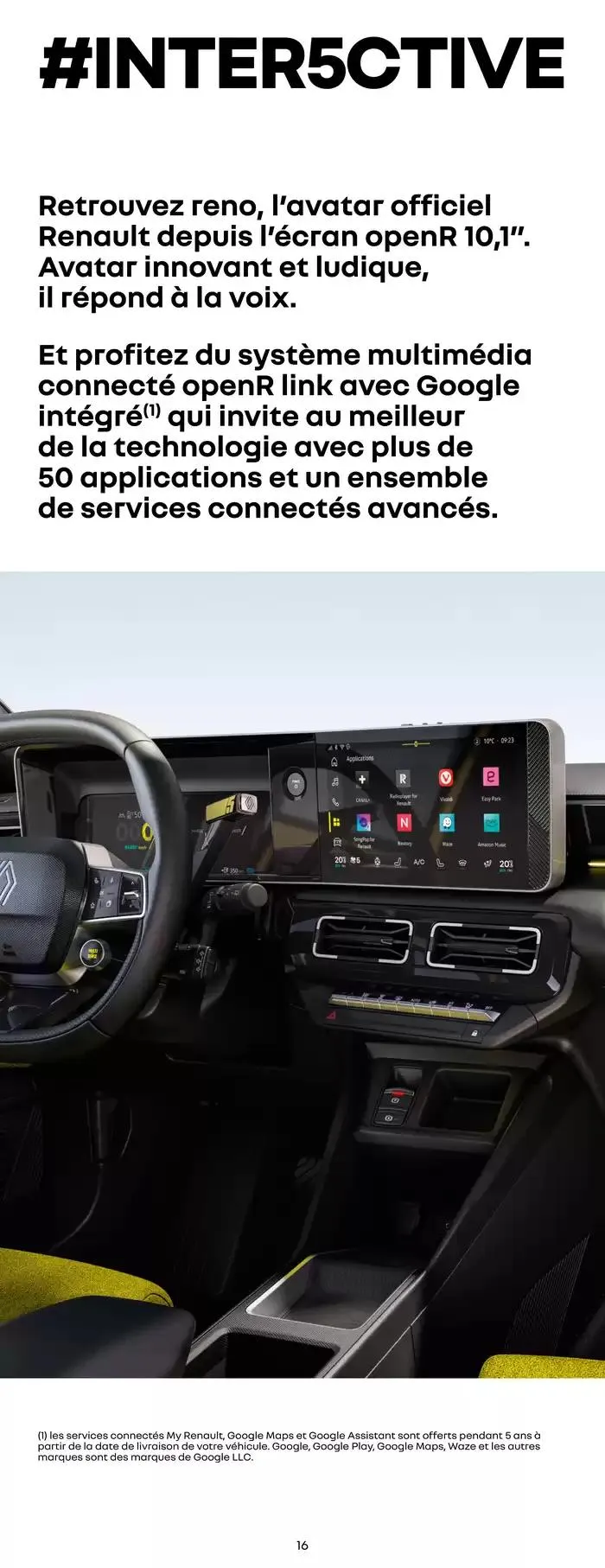 RENAULT 5 E-TECH 100% électrique du 7 janvier au 7 janvier 2026 - Catalogue page 16