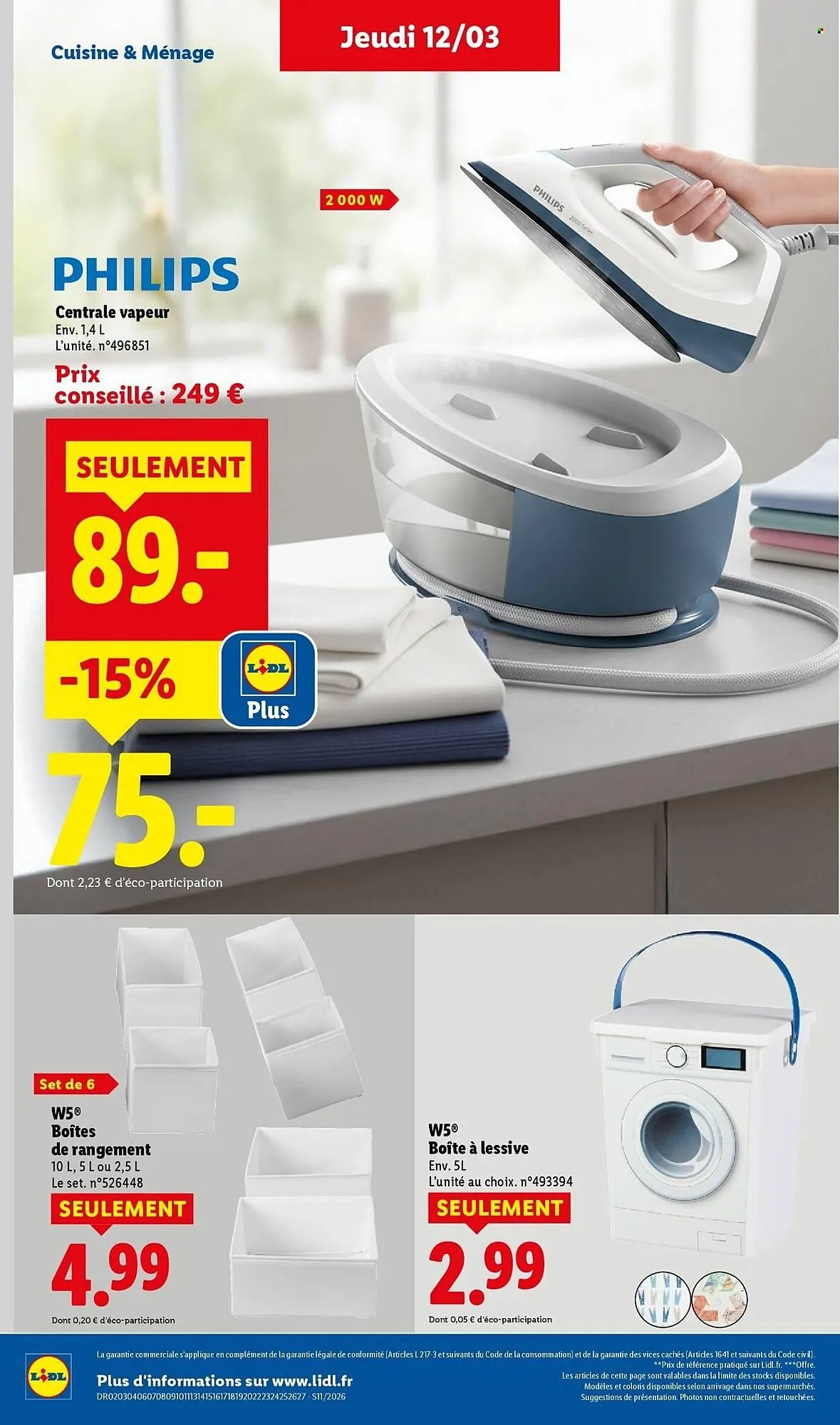 Catalogue Lidl du 9 mars au 12 mars 2026 - Catalogue page 20