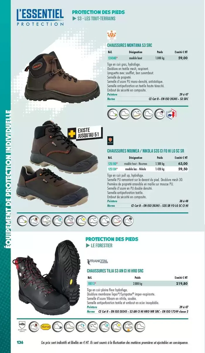 Essentiel Protection 2025 tarifé du 3 mars au 31 décembre 2025 - Catalogue page 138