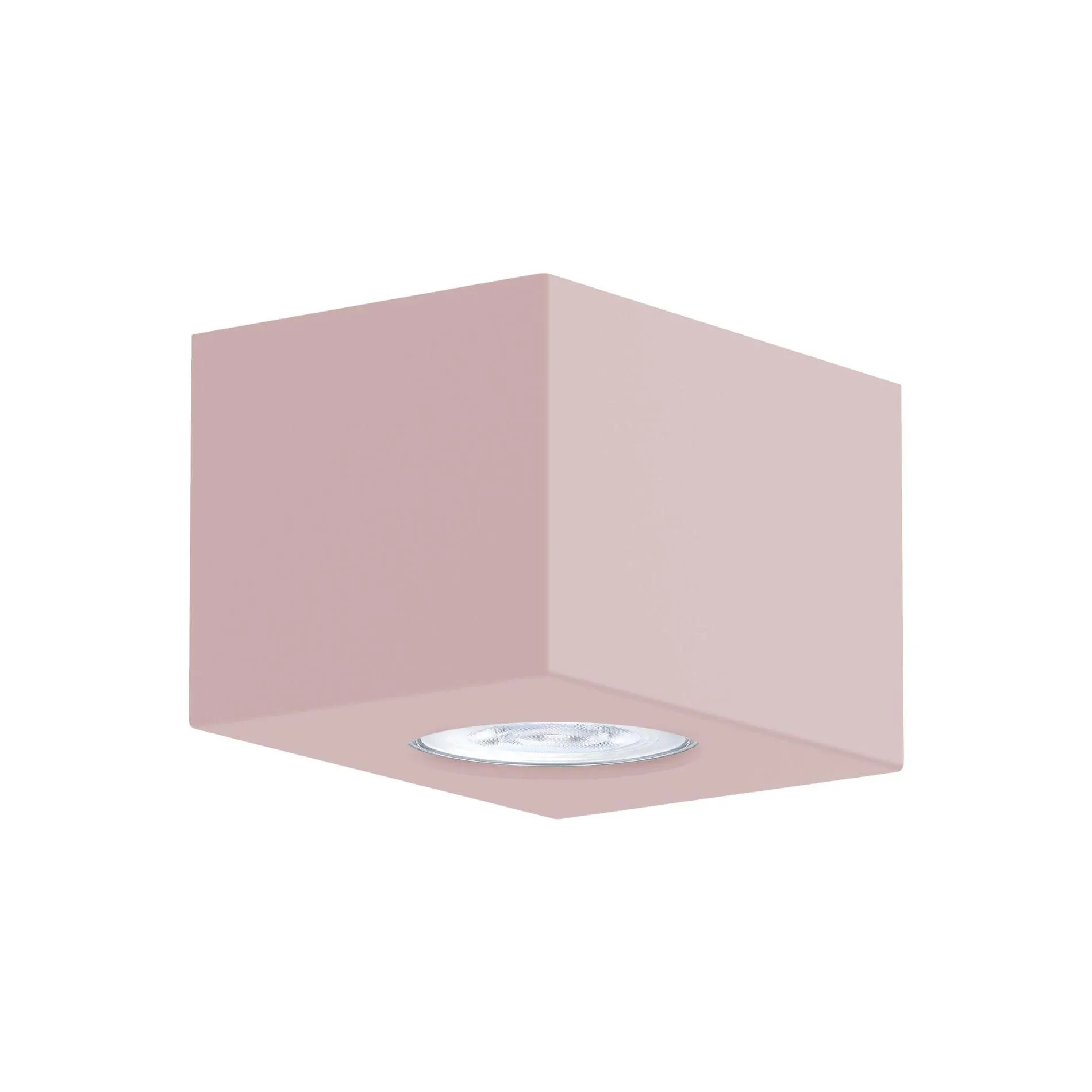 Spot seul MANHATTAN en métal rose