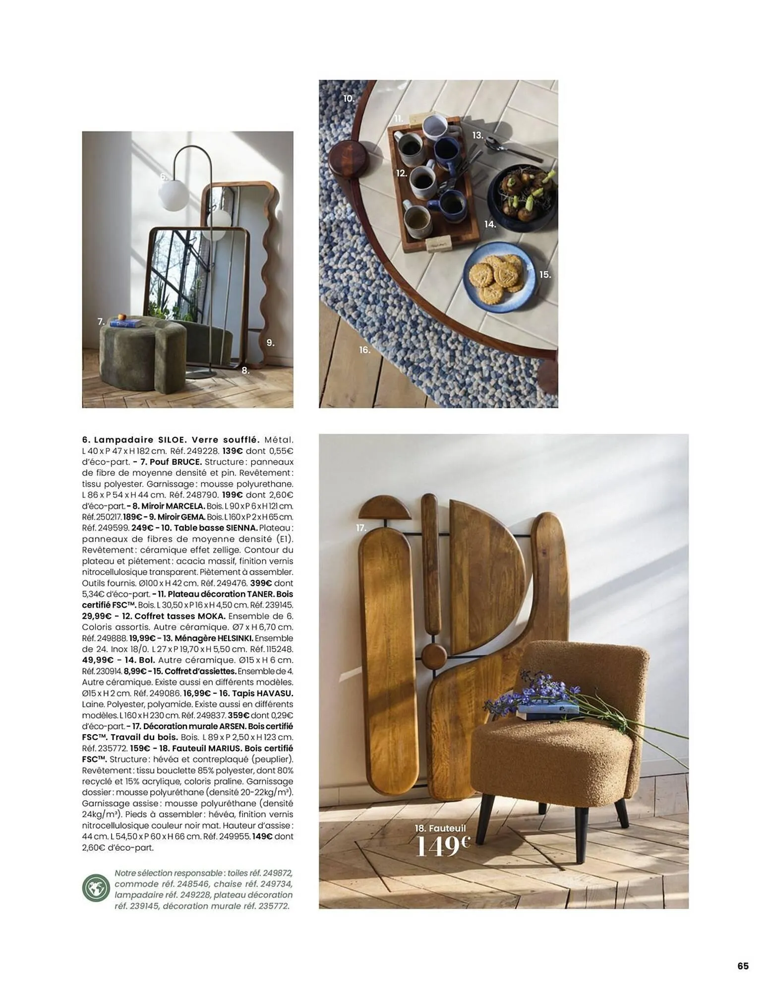 Catalogue Maisons du Monde du 11 décembre au 31 décembre 2025 - Catalogue page 65