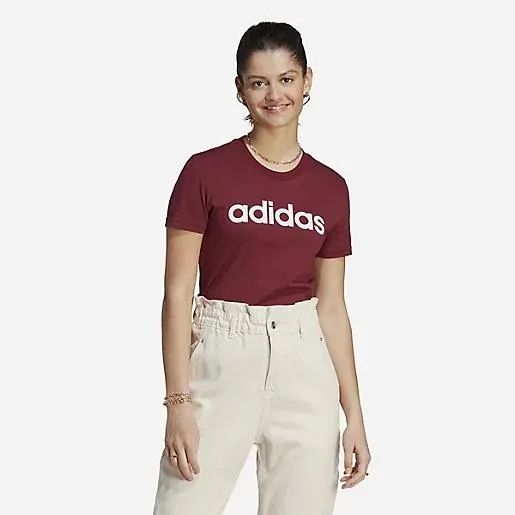 Tee-shirt à manches courtes femme Loungewear Essentialslim Logo