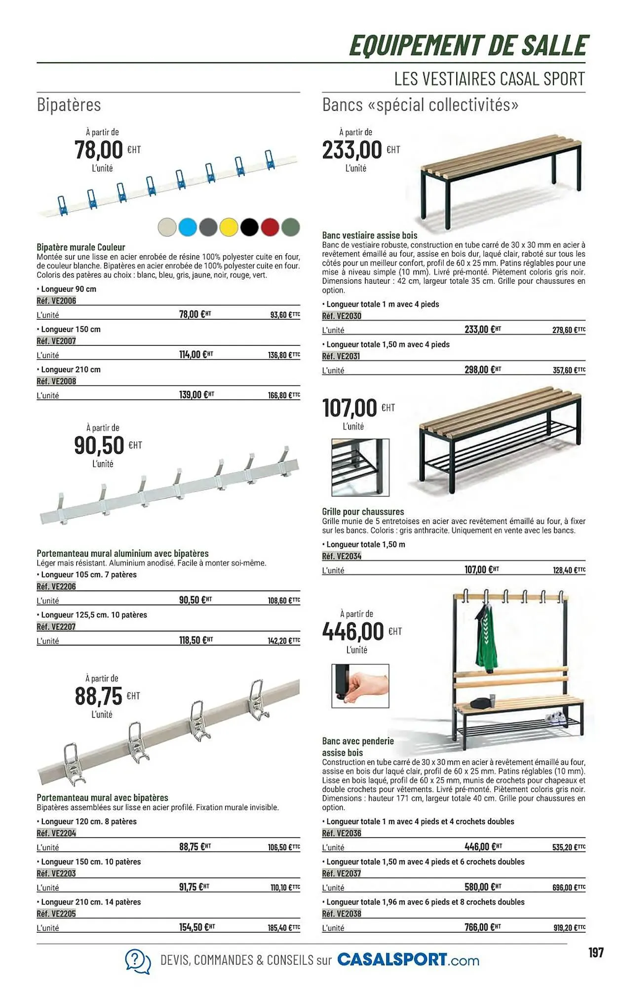 Catalogue Casal Sport du 22 janvier au 31 décembre 2026 - Catalogue page 169