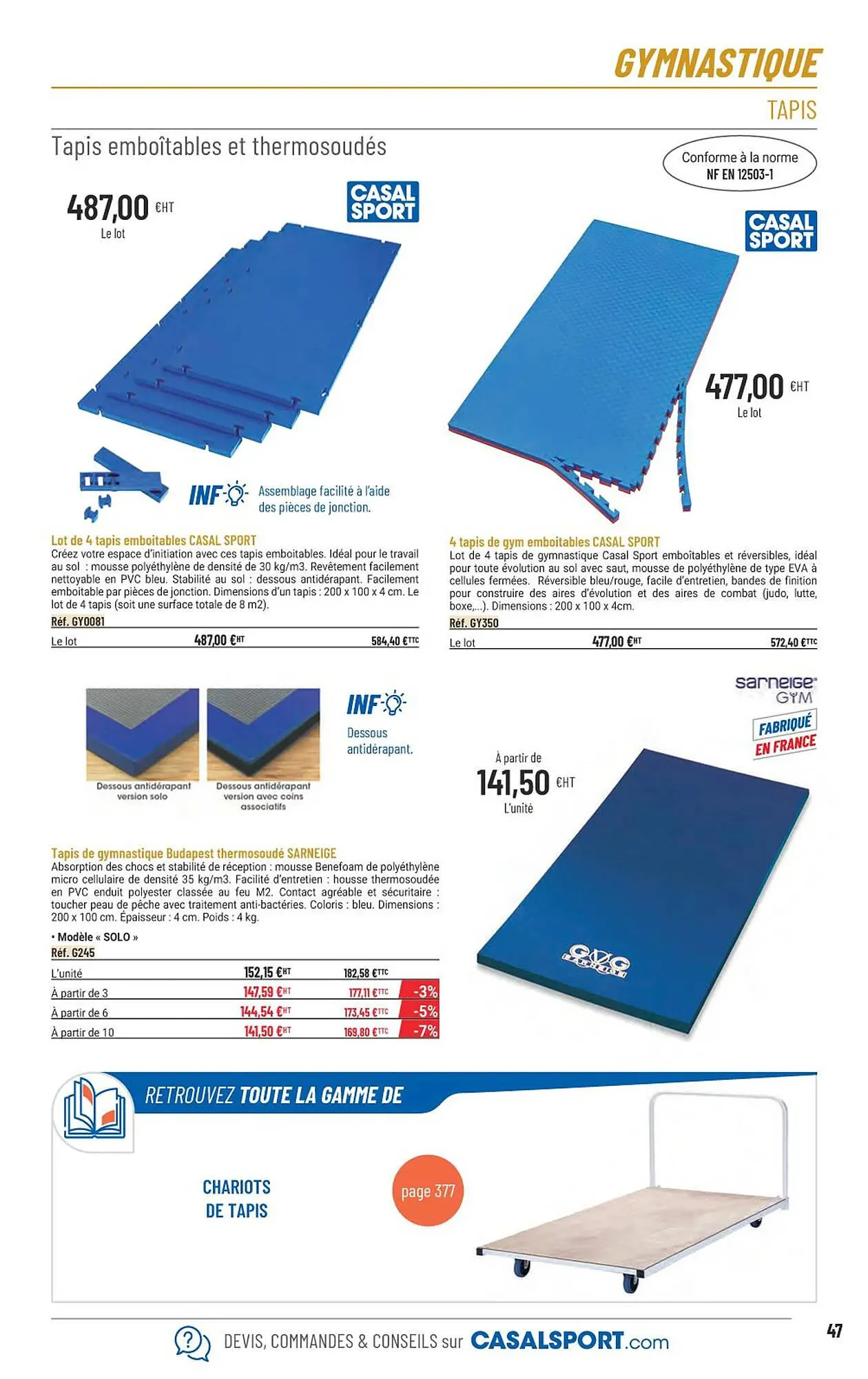 Catalogue Casal Sport du 22 janvier au 31 décembre 2026 - Catalogue page 19