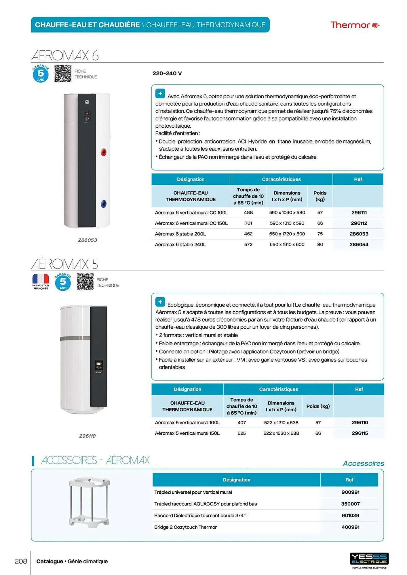 Catalogue Yesss electrique du 14 octobre au 31 décembre 2026 - Catalogue page 210
