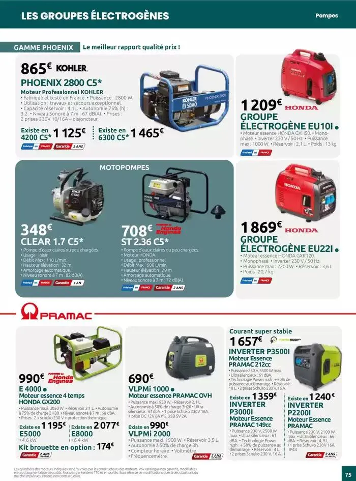 Catalogue 2025 du 5 mars au 31 décembre 2025 - Catalogue page 75