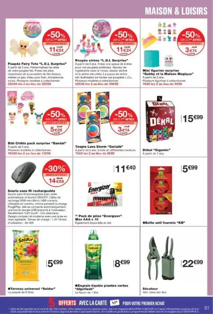 C'est Pâques couvée 2025 du 2 avril au 21 avril 2025 - Catalogue page 61