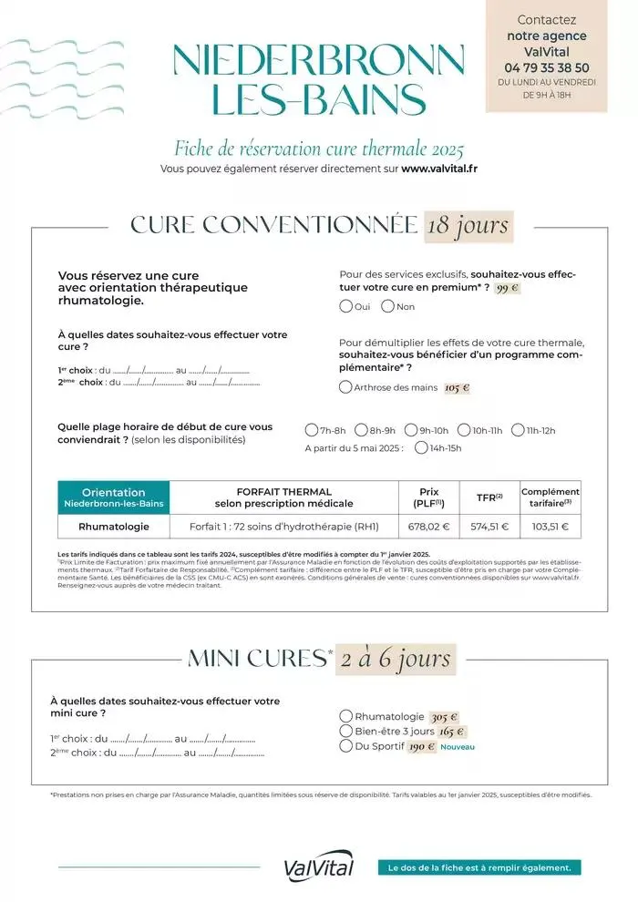 Fiche_reservation-Niederbronn_2025 du 9 décembre au 31 décembre 2025 - Catalogue page 1