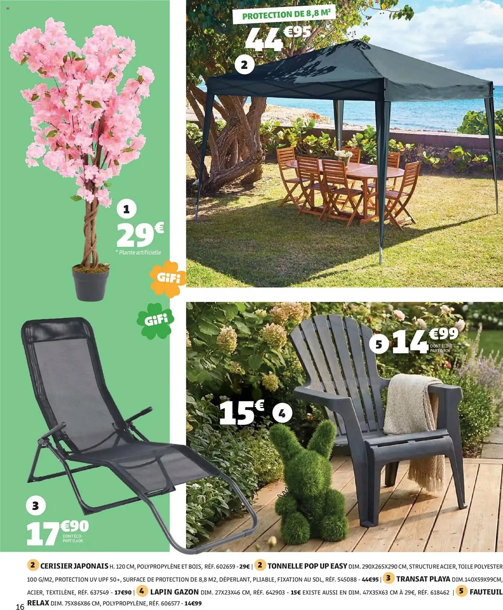 Catalogue Gifi du 24 mars au 6 avril 2026 - Catalogue page 16