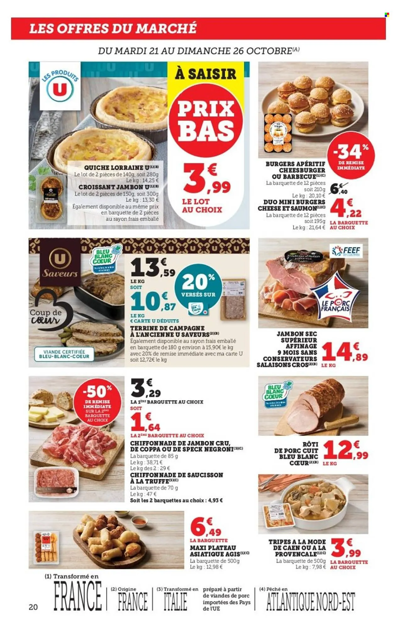Catalogue Super U du 21 octobre au 2 novembre 2025 - Catalogue page 20
