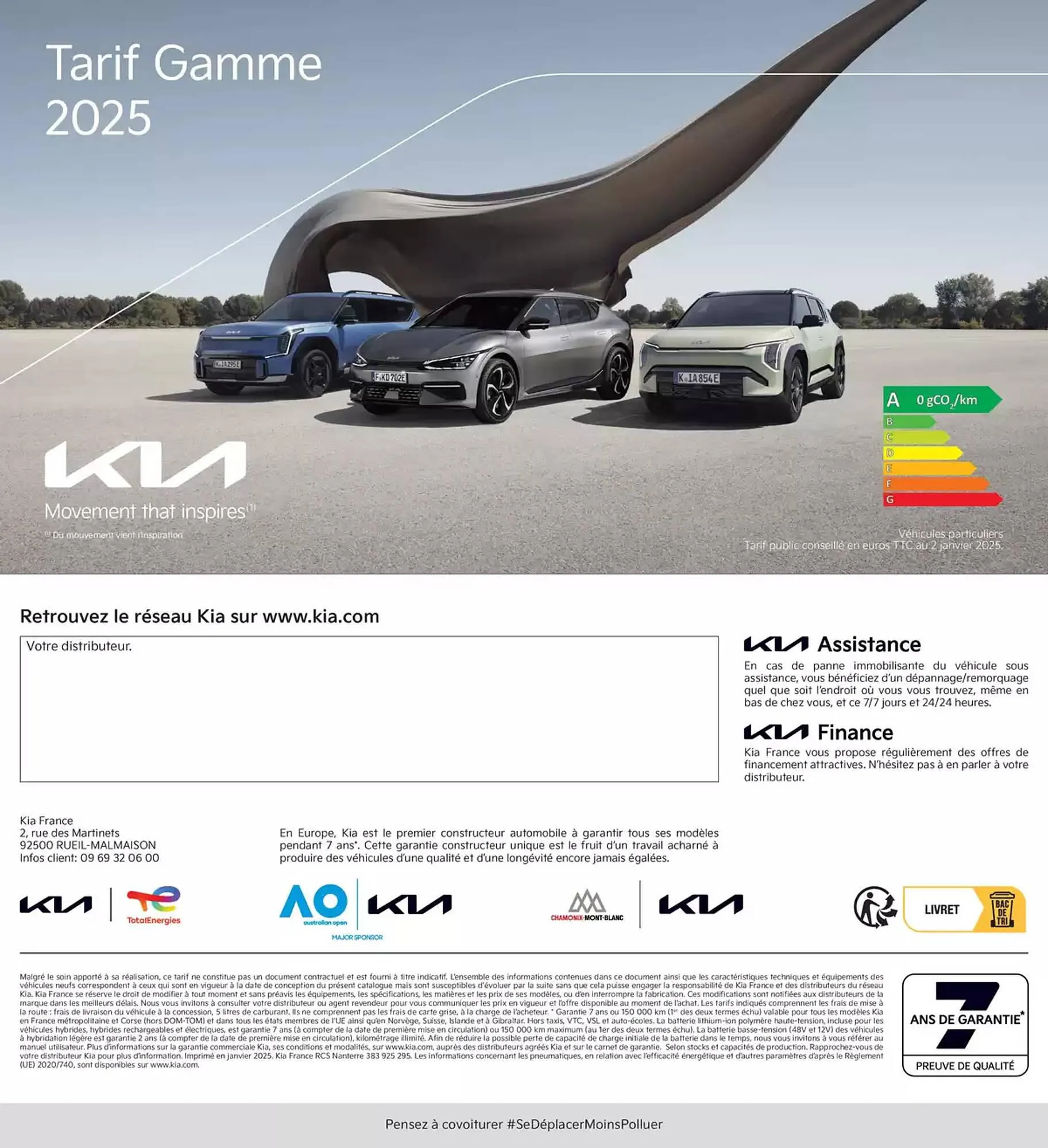 Catalogue KIA - 1