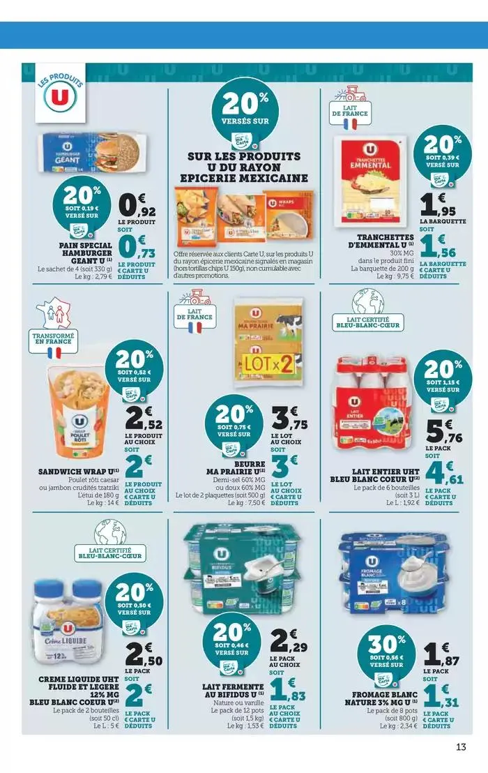 Catalogue U Express du 29 avril au 11 mai 2025 - Catalogue page 13