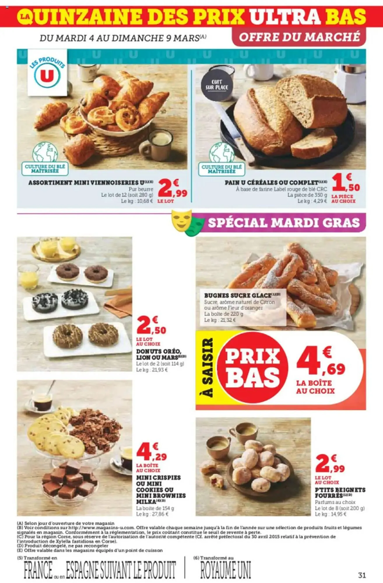 Catalogue Super U du 4 mars au 16 mars 2025 - Catalogue page 31