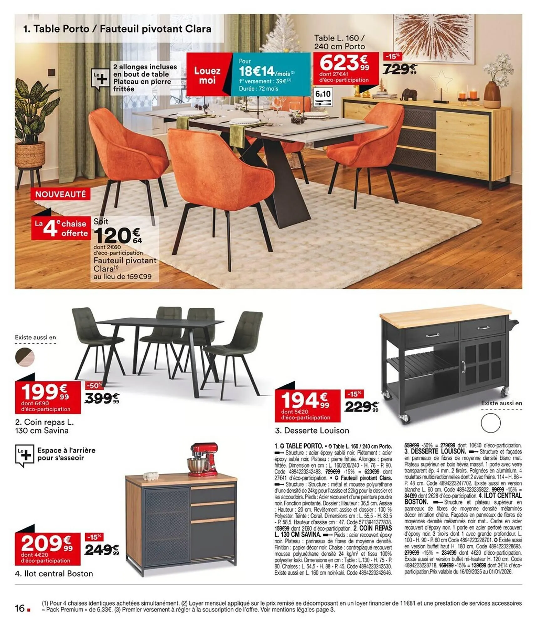 Catalogue BUT du 28 octobre au 1 janvier 2026 - Catalogue page 16