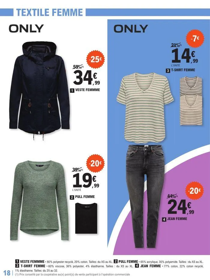 TOP DÉPART POUR LA RENTRÉE À PRIX E. LECLERC du 31 juillet au 7 septembre 2024 - Catalogue page 18