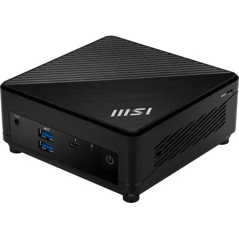 MSI Cubi 5 12M-002EU Intel® Core™ i5 i5-1235U 8 Go DDR4-SDRAM 512 Go SSD Windows 11 Pro Mini PC Noir