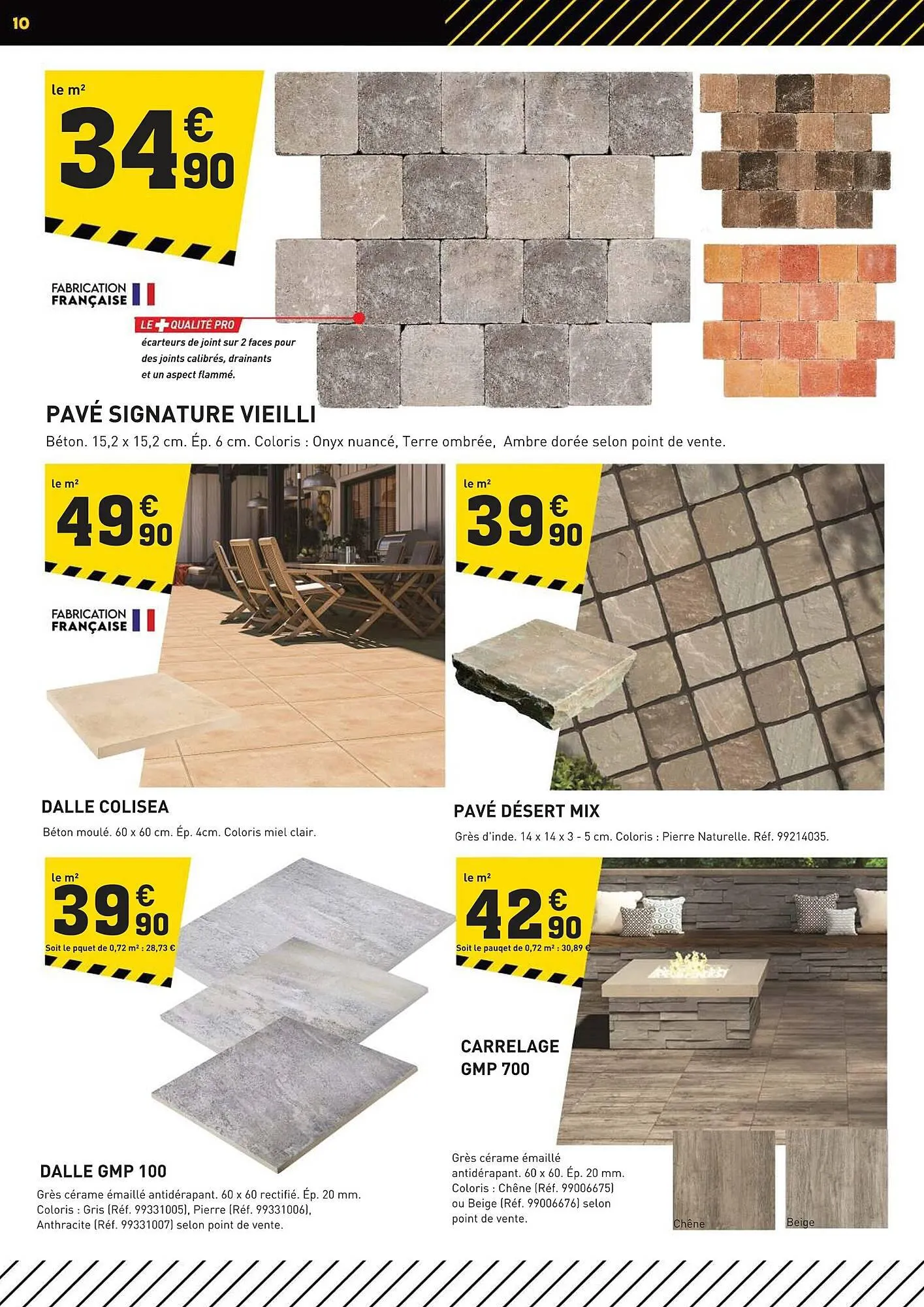 Catalogue Tout faire matériaux du 1 mars au 30 mars 2024 - Catalogue page 10
