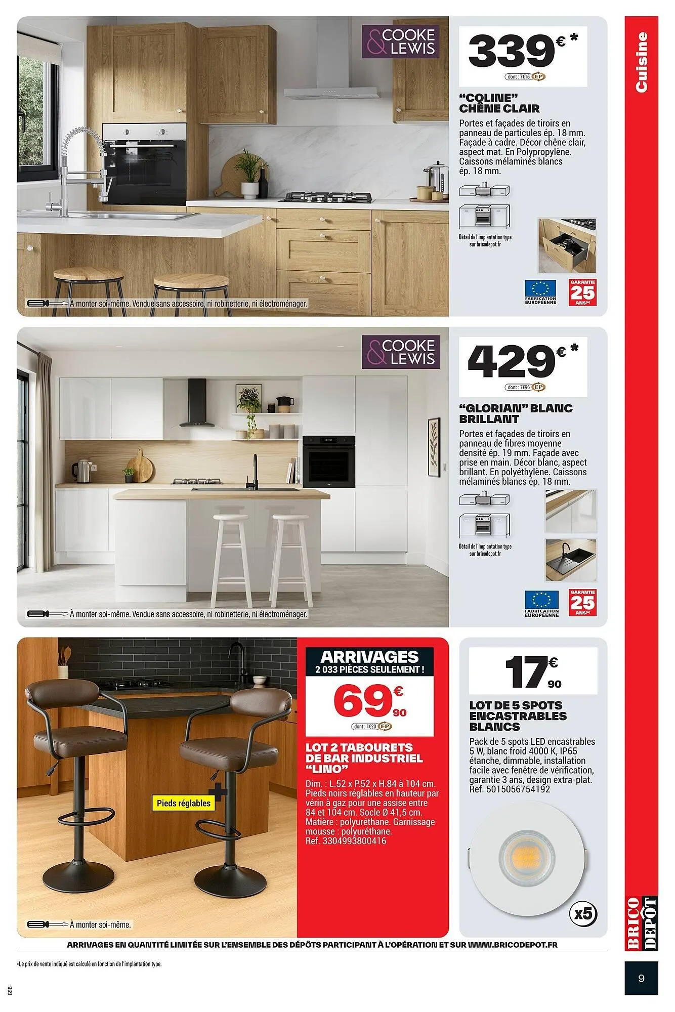 Catalogue Brico Dépôt du 27 mars au 9 avril 2026 - Catalogue page 9