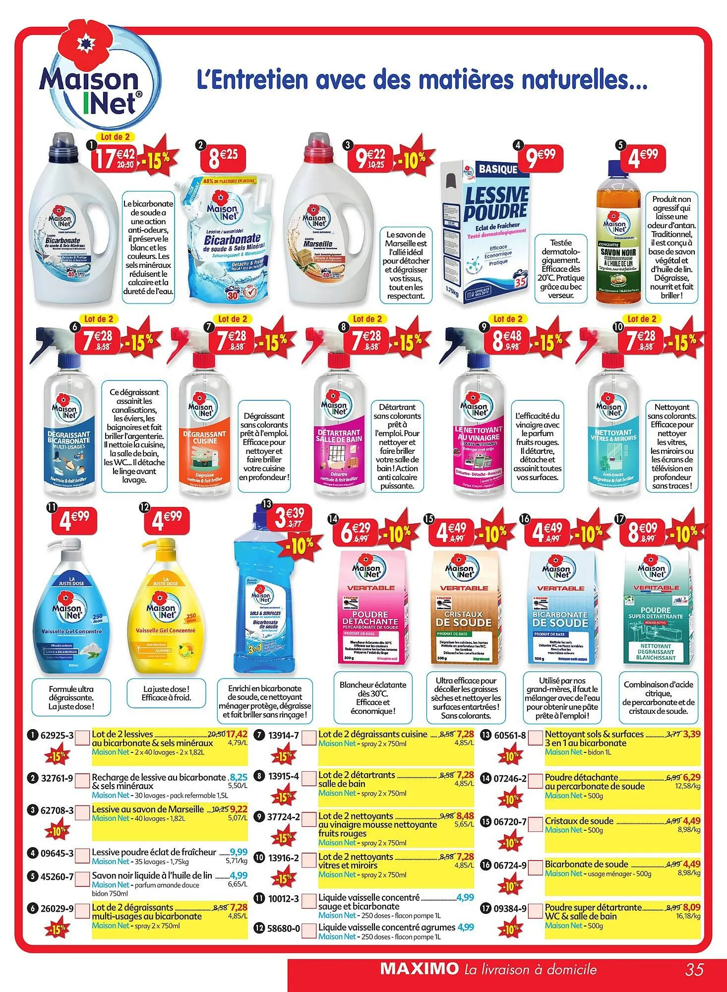 Catalogue Maximo du 5 août au 28 août 2025 - Catalogue page 35
