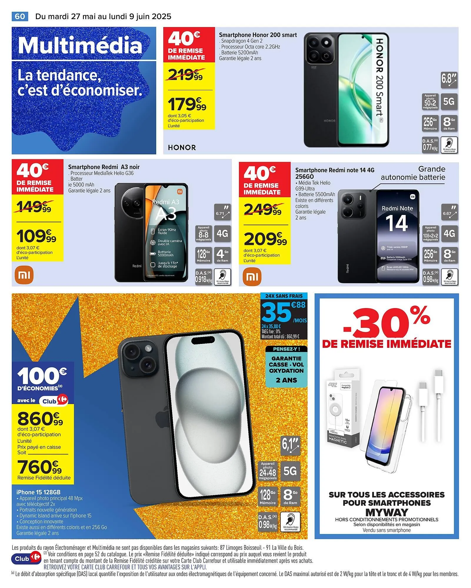 Catalogue Carrefour du 27 mai au 9 juin 2025 - Catalogue page 62
