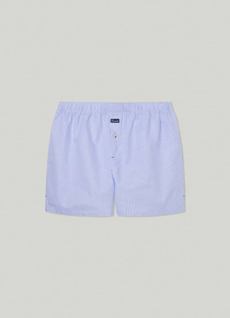 BOXER EN COTON RAYÉ