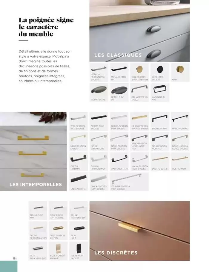 Cuisines & aménagements sur-mesure du 6 mars au 31 décembre 2025 - Catalogue page 186