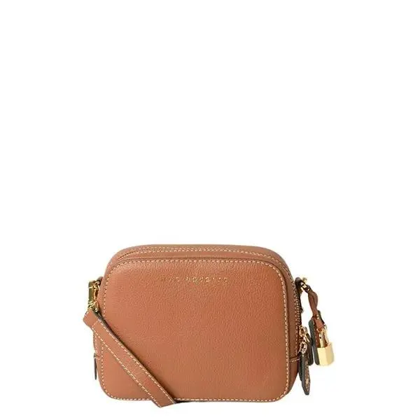 Mac Douglas - petit sac travers zippé Pyla Romy XS châtain