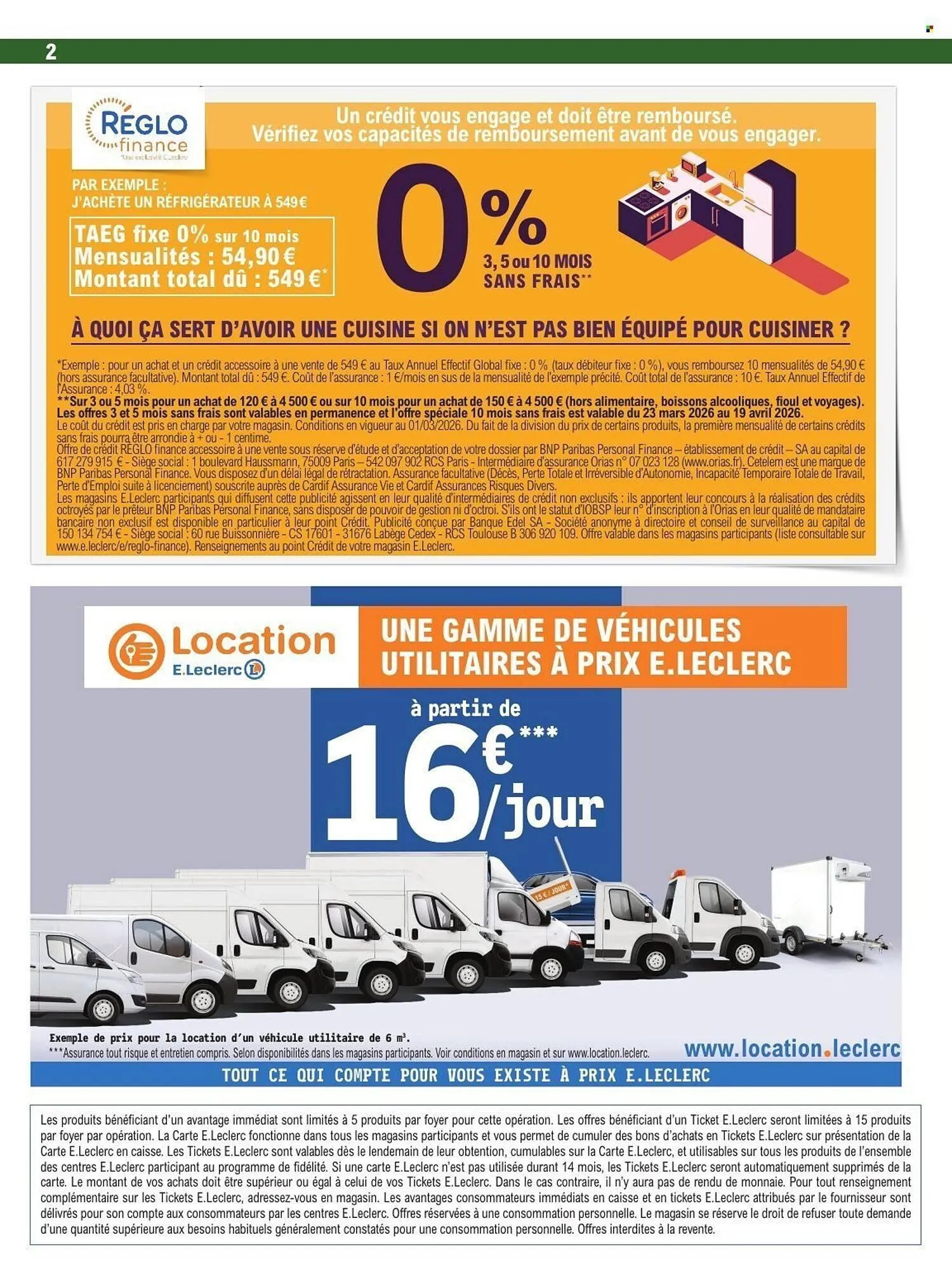 Catalogue E.Leclerc du 24 mars au 4 avril 2026 - Catalogue page 2