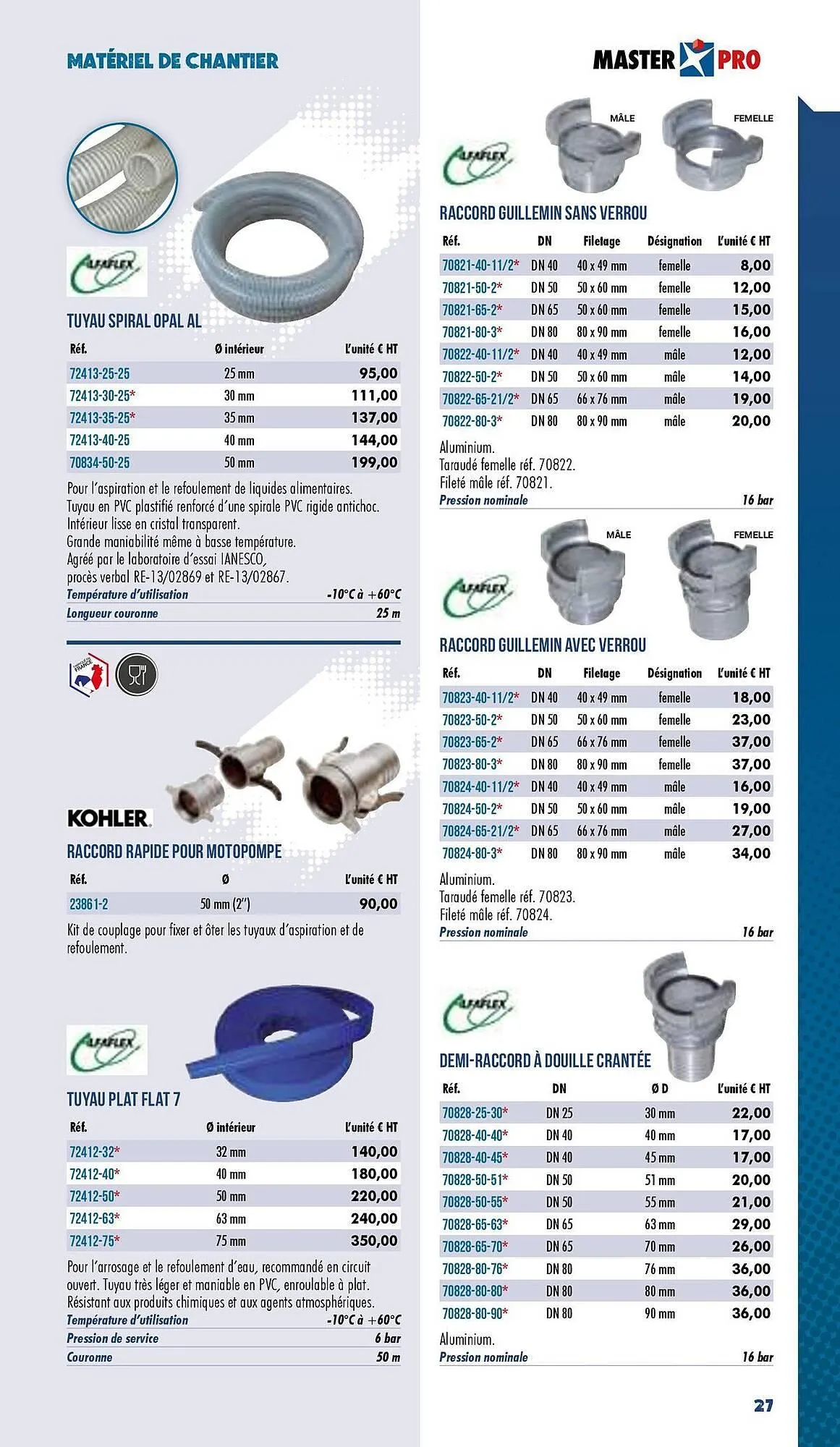 Catalogue Master Pro du 3 janvier au 31 décembre 2025 - Catalogue page 29