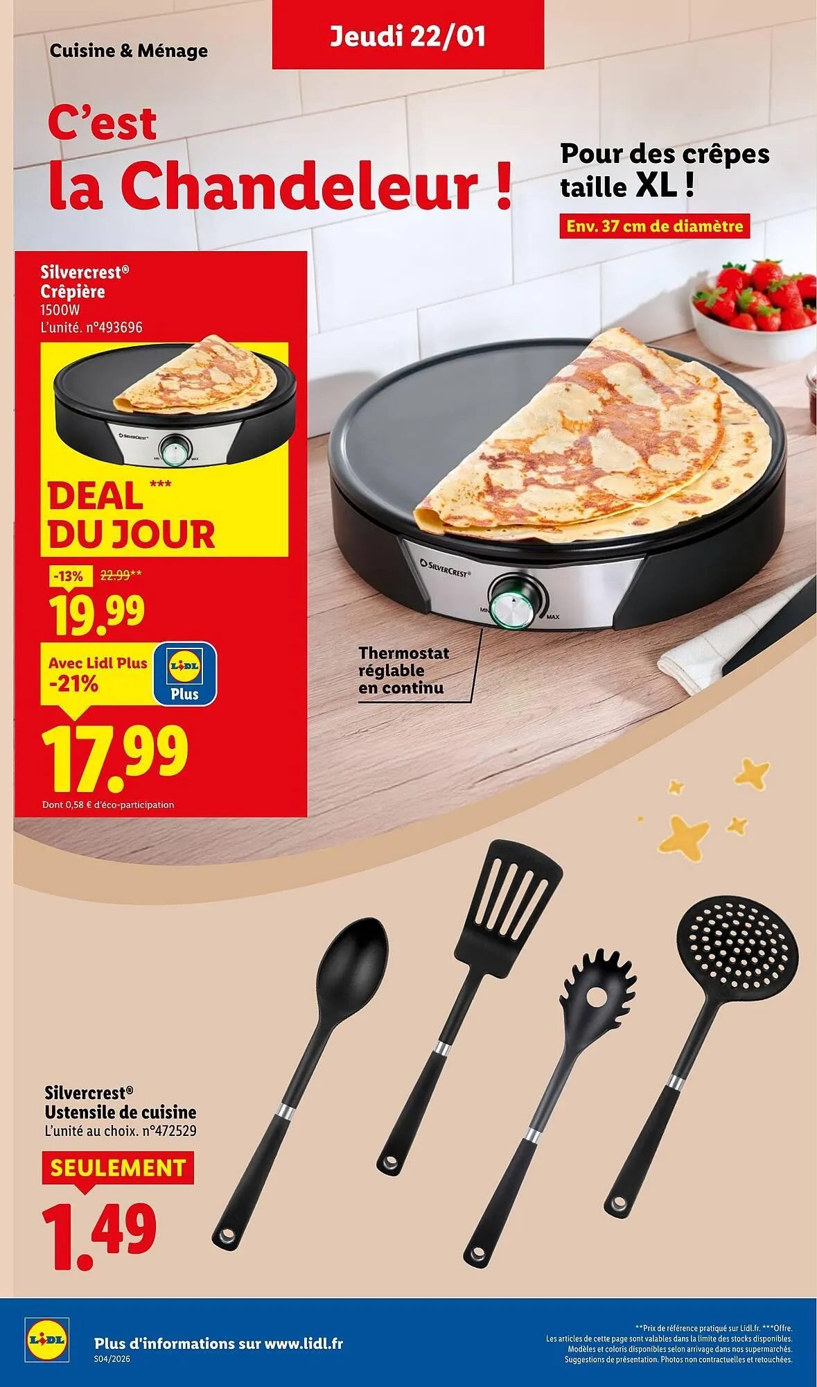 Catalogue Lidl du 22 janvier au 28 janvier 2026 - Catalogue page 36