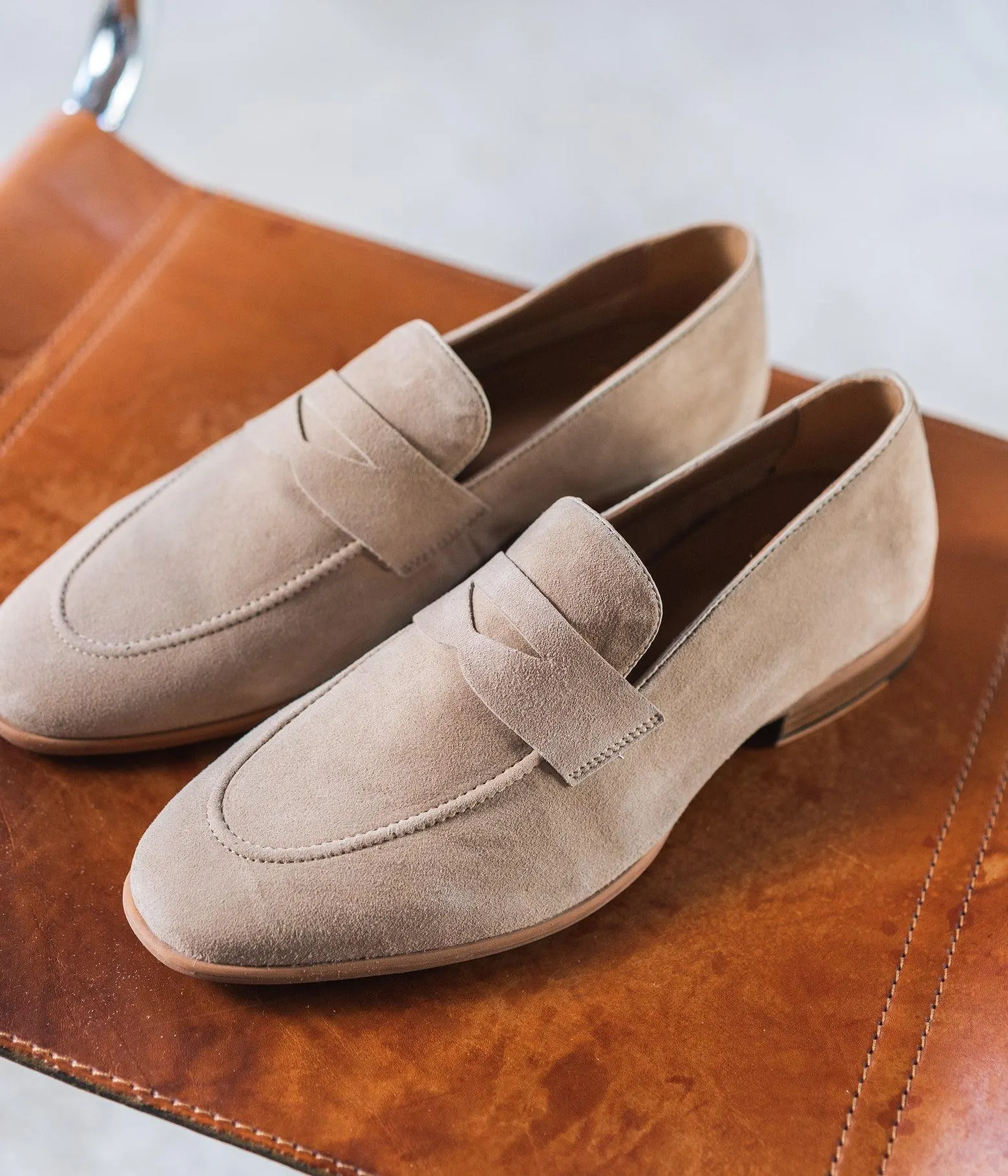 MOCASSIN POMPEO BEIGE