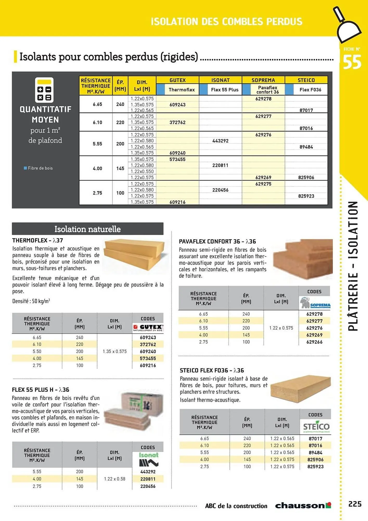 Catalogue Chausson Matériaux du 2 mai au 31 décembre 2025 - Catalogue page 227