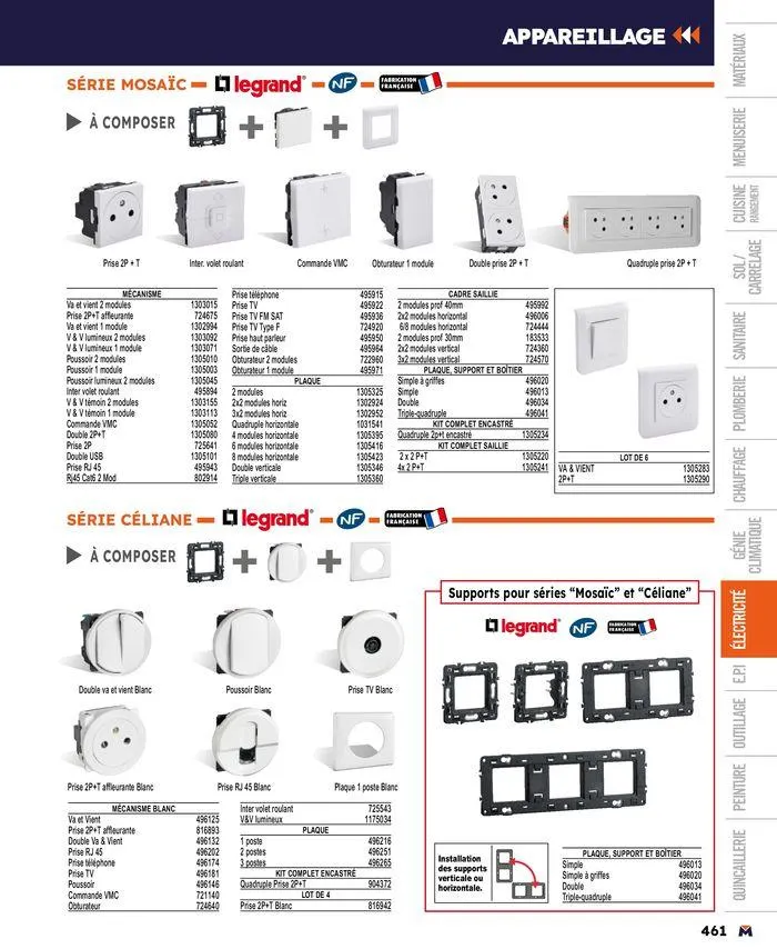 Guide produits 2024 du 15 mars au 31 décembre 2024 - Catalogue page 461