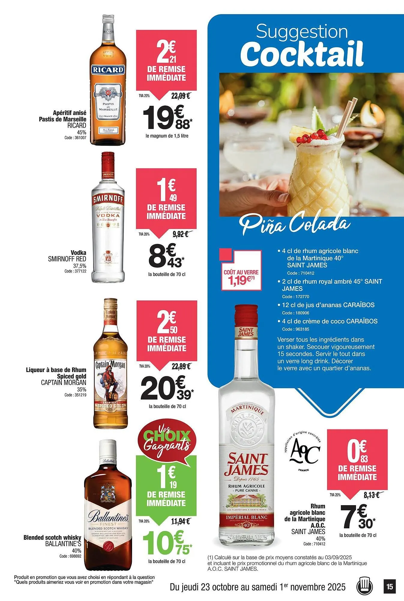 Catalogue Promocash du 23 octobre au 1 novembre 2025 - Catalogue page 15