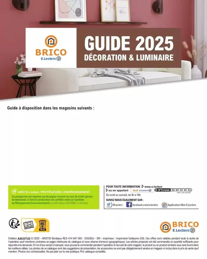 Guide Decoration Interieure du 2 mai au 31 décembre 2025 - Catalogue page 40