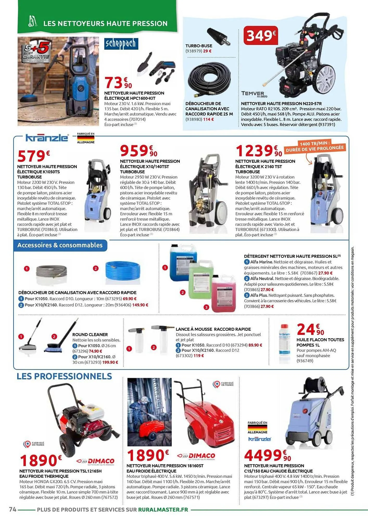 Catalogue Rural Master du 19 mars au 30 mai 2026 - Catalogue page 74
