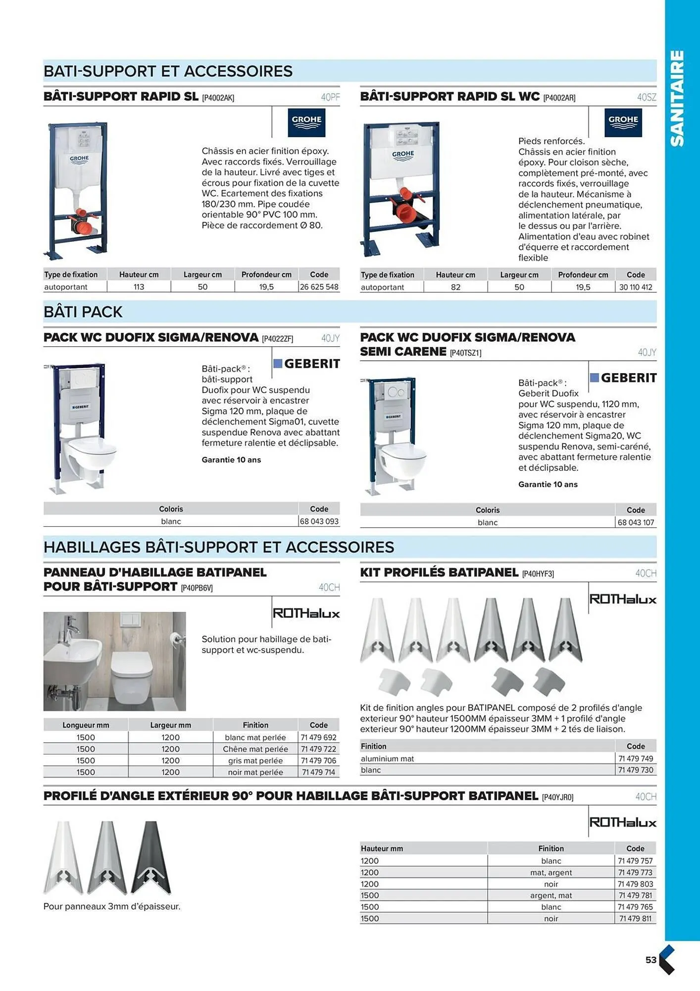 Catalogue Prolians du 2 octobre au 31 décembre 2025 - Catalogue page 53