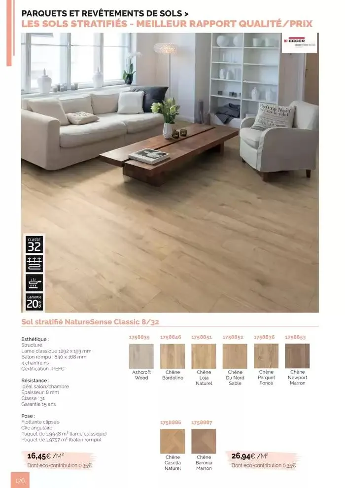 BOIS PANNEAUX 2025 2026 du 30 avril au 31 décembre 2026 - Catalogue page 176